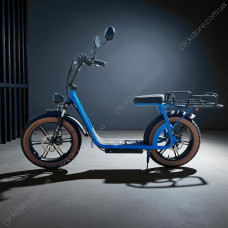 Електросамокат VOLTO Cruise 20" 1000W 19Ah NFC Синій з багажником