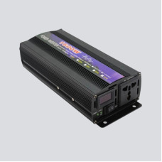 Інвертор 1600W Чистий синус перетворювач напруги Powerone+ ZX-1600W 12В-220В