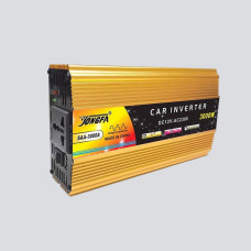 Інвертор автомобільний перетворювач напруги Powerone+ ZX-3000W 12В-220В 3000W