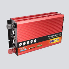 Інвертор 3000W перетворювач напруги 12V-220V Powerone+ ISX-3000