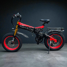 Електровелосипед VOLTO Lankeleisi X3000 Plus 1000W 17.5Ah Алюмінієвий Червоний