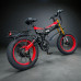 Електровелосипед VOLTO Lankeleisi X3000 Plus 1000W 17.5Ah Алюмінієвий Червоний