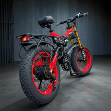 Електровелосипед VOLTO Lankeleisi X3000 Plus 1000W 17.5Ah Алюмінієвий Червоний