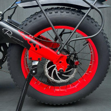 Електровелосипед VOLTO Lankeleisi X3000 Plus 1000W 17.5Ah Алюмінієвий Червоний