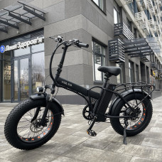 Електровелосипед VOLTO Flex 20" Elite Lux 800W 24Ah PAS, Чорний Електровелосипед VOLTO Flex 20" Elite Lux 800W 24Ah PAS, Чорний