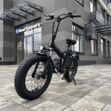 Електровелосипед VOLTO Flex 20" Elite Lux 800W 24Ah PAS, Чорний Електровелосипед VOLTO Flex 20" Elite Lux 800W 24Ah PAS, Чорний