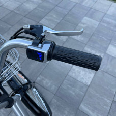 Електровелосипед VOLTO Huachi 26" 500W 19Ah Сірий з кошиком та багажником