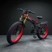 Електровелосипед VOLTO Lankeleisi XT750 Plus 1000W 17.5Ah Алюмінієвий Червоний