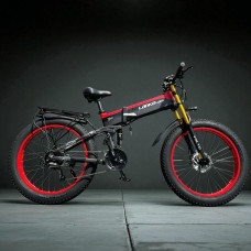 Електровелосипед VOLTO Lankeleisi XT750 Plus 1000W 17.5Ah Алюмінієвий Червоний