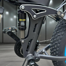 Електровелосипед VOLTO Lankeleisi XT750 Plus 1000W 17.5Ah Алюмінієвий Блакитний