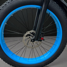 Електровелосипед VOLTO Lankeleisi XT750 Plus 1000W 17.5Ah Алюмінієвий Блакитний