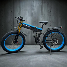 Електровелосипед VOLTO Lankeleisi XT750 Plus 1000W 17.5Ah Алюмінієвий Блакитний