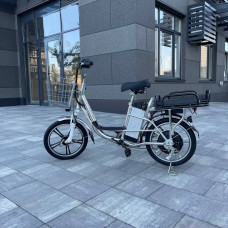 Електровелосипед VOLTO Urban з посиленим багажником та кошиком Електровелосипед VOLTO Urban з посиленим багажником та кошиком