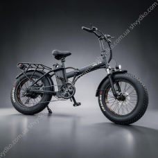 Електровелосипед VOLTO Flex 20" Elite Lux 800W 24Ah PAS, Чорний Електровелосипед VOLTO Flex 20" Elite Lux 800W 24Ah PAS, Чорний