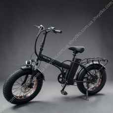 Електровелосипед VOLTO Flex 20" Elite Lux 800W 24Ah PAS, Чорний